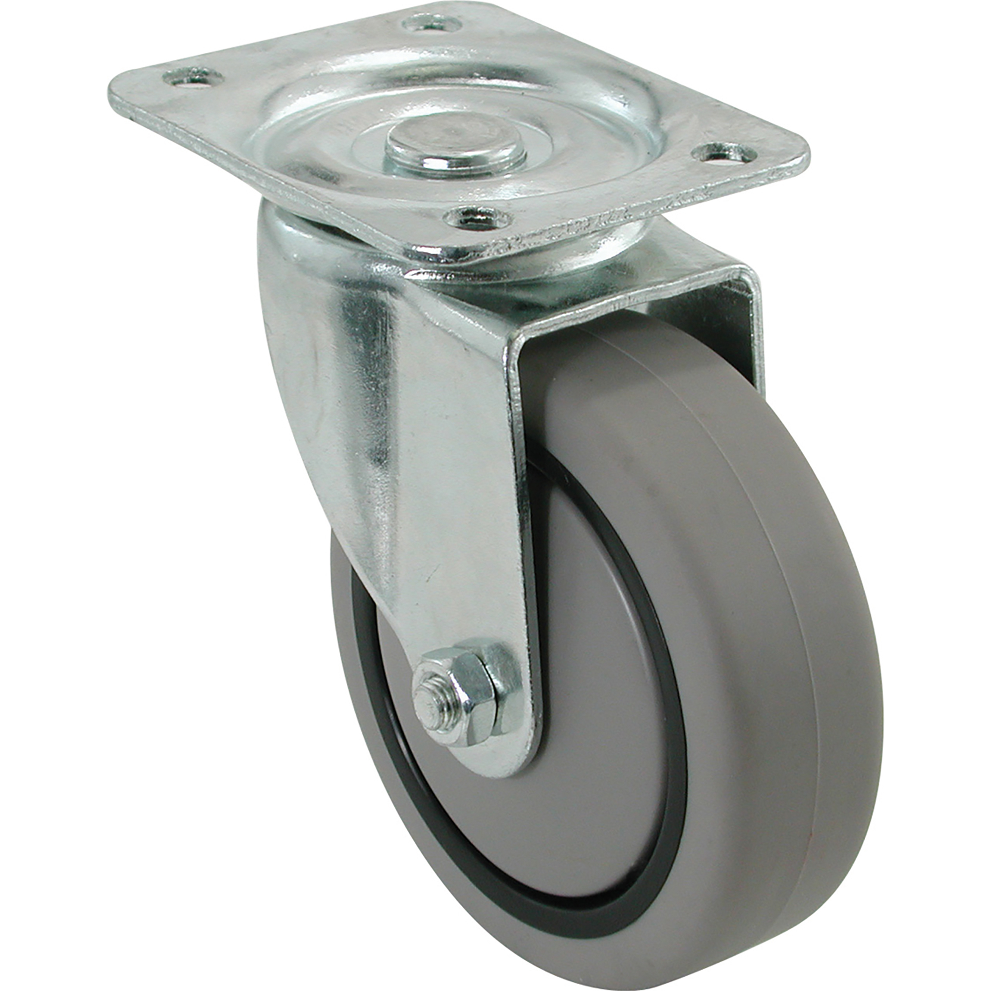 Shepherd Hardware, Casters, Wheel Diameter 4 in, Caster Type Swivel, Package (qty.) 4, Model# 9805